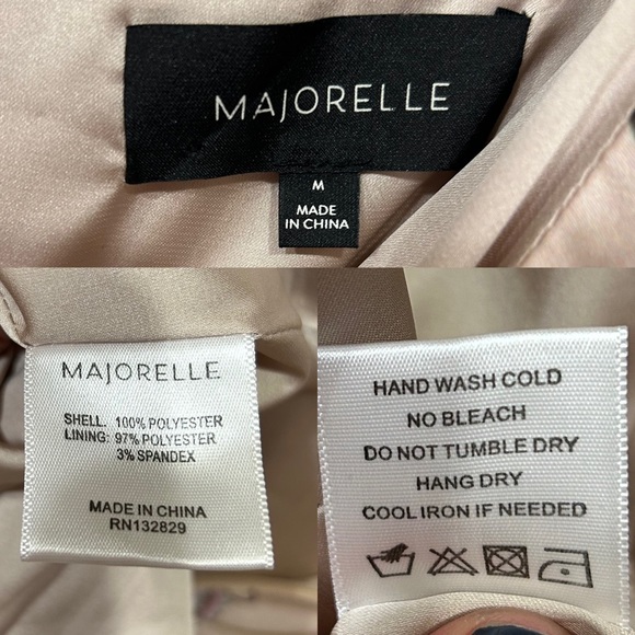 Revolve Majorelle Salsa Dress Blush Pink Floral Print Mini Dress Ruffled Medium - Picture 9 of 16